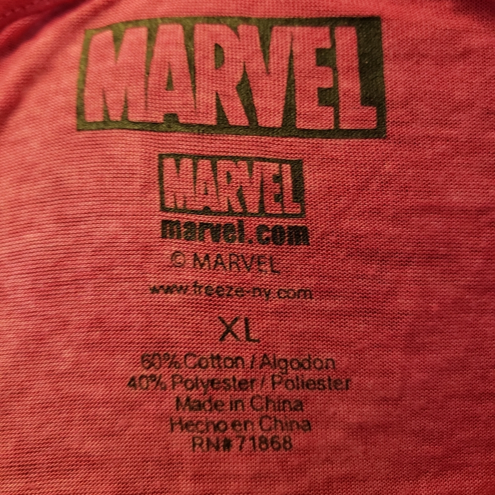 Marvel Captain America Pink Tank, size XL - Picture 3 of 3